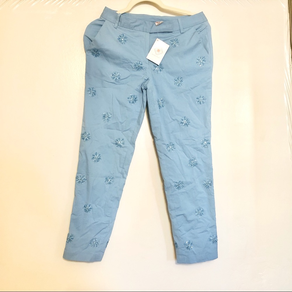 Sheridan French Sequin Capri Pants